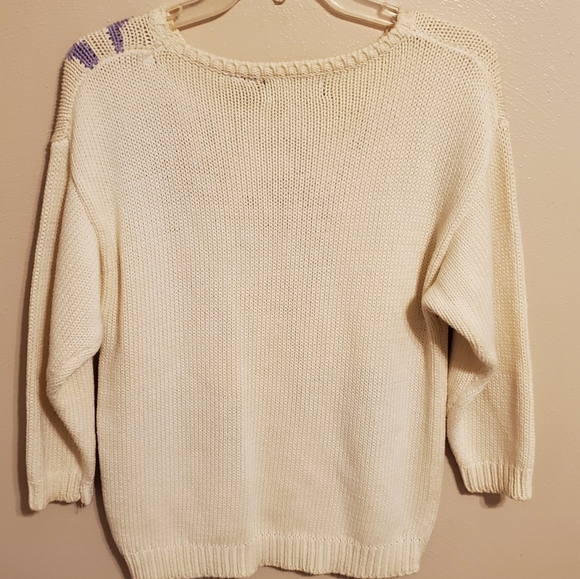 Jimmy Garcia handloomed sweater sz small - Picture 4 of 5